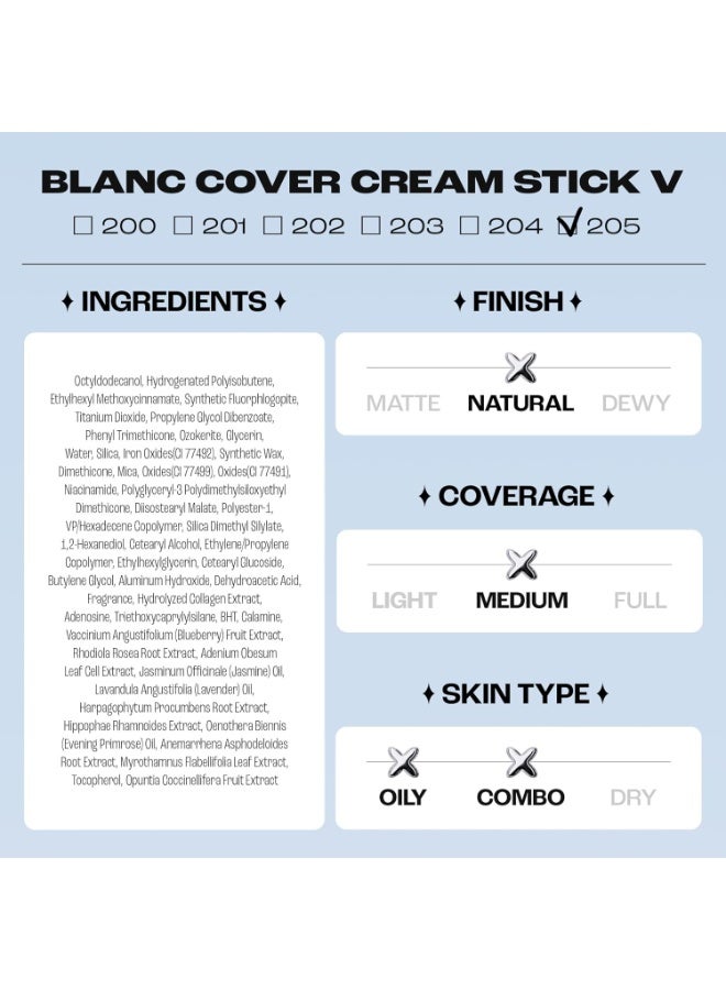 ELROEL Blanc Cover Cream Stick Light 13g - Image 2